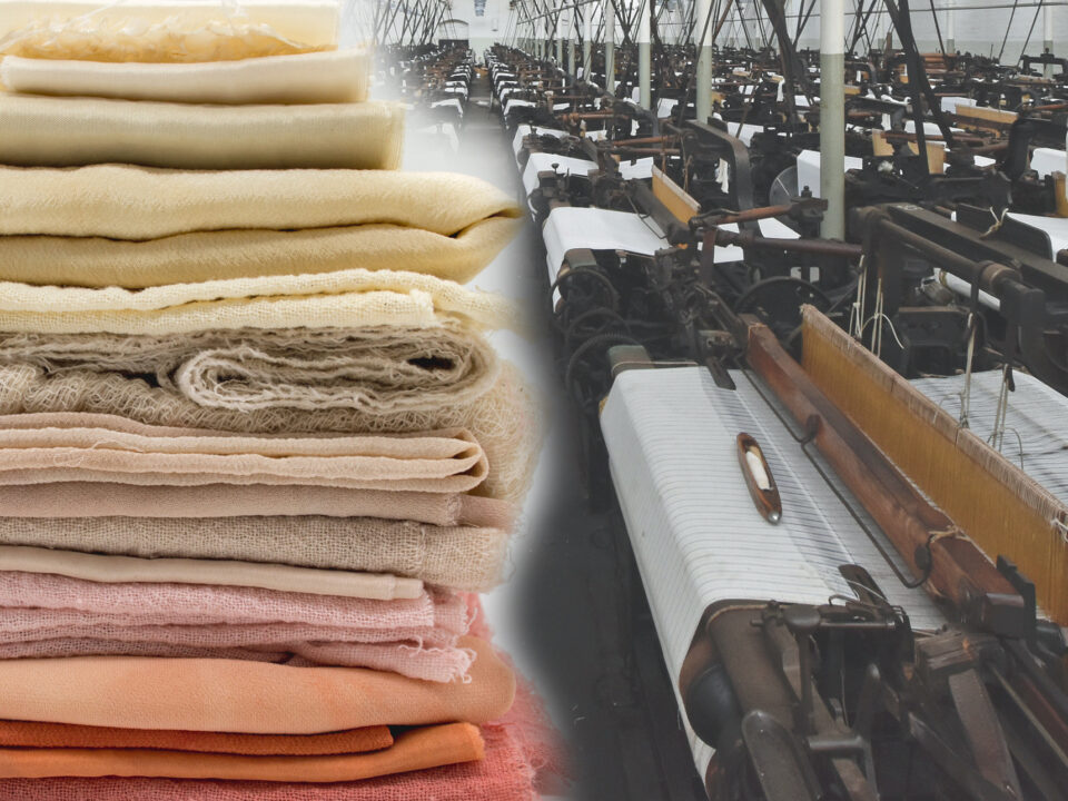 textile manufacturing process of fabric